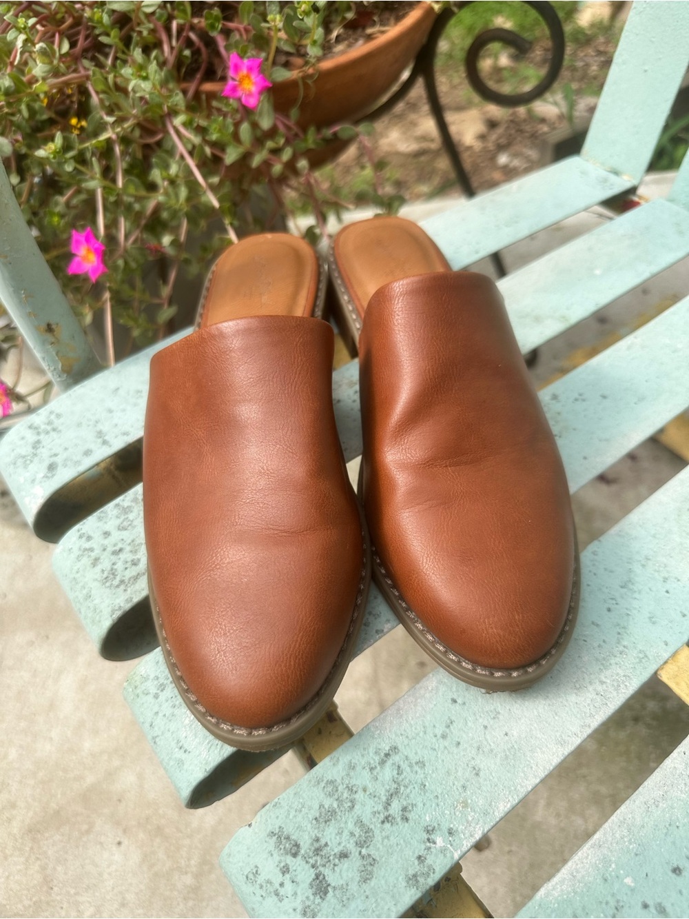 Women’s Mules Universal Thread Chestnut Brown 7.5